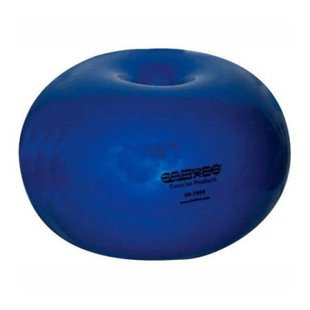 Fabrication Enterprises CanDo Donut Ball, 34" Dia. x 18"H, Blue, 300 lbs. Capacity 30-1955